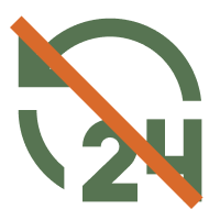 Keine 24-Stunden-Betreuung